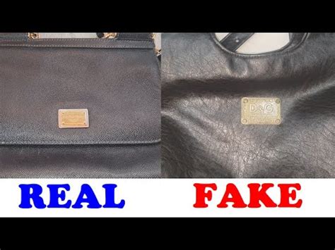 dolce and gabbana fake vs real bag|is a dolce and gabbana real.